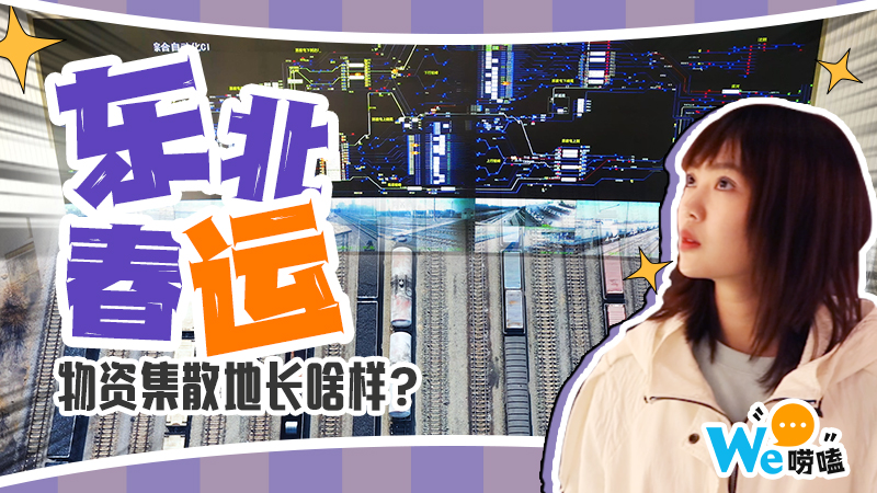 東北春運物資集散地長啥樣？