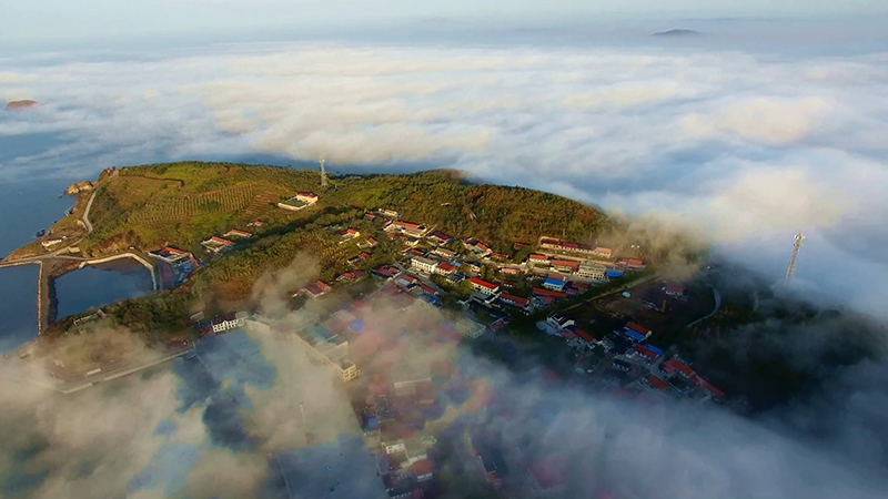 【“飛閱”中國】“瞰”中國萬里海岸線東端第一島
